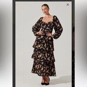 Long Sleeve Maxi Dress